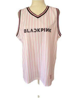 NWT BLACKPINK Basketball Jersey White SZ M World Tour K POP Merchandise Music
